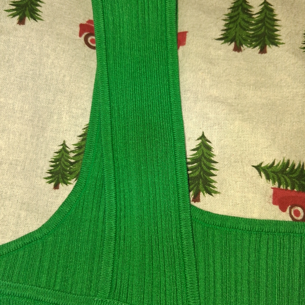 H&M Emerald Ribbed Top - Picture 6 of 7